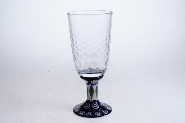 Glasbägare med keramikfot 1-43 ur MILLENA (0-serie) 350ml