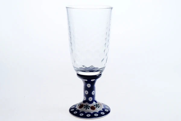 Glasbägare med keramikfot 1-43 ur MILLENA (0-serie) 350ml