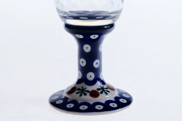 Glasbägare med keramikfot 1-43 ur MILLENA (0-serie) 350ml