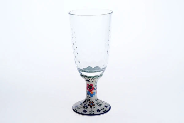 Glasbägare med keramikfot 1-43 ur MILLENA (0-serie) 350ml