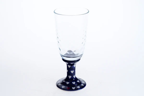 Glasbägare med keramikfot 1-43 ur MILLENA (0-serie) 350ml