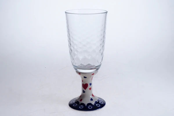 Glasbägare med keramikfot 1-43 ur MILLENA (0-serie) 350ml