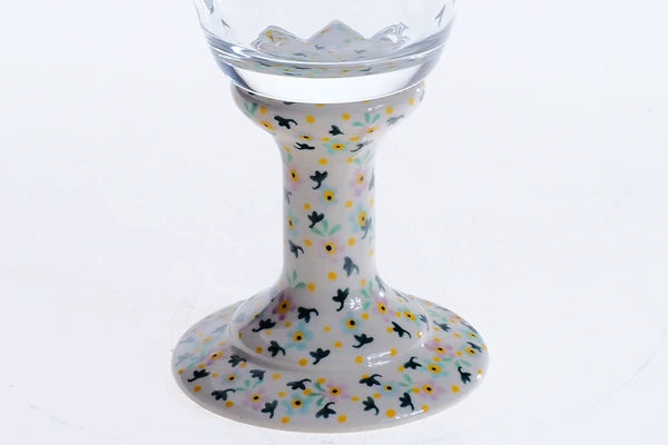 Glasbägare med keramikfot 1-43 ur MILLENA (0-serie) 350ml