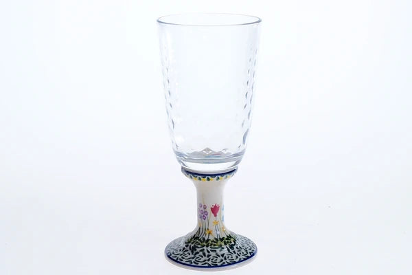 Glasbägare med keramikfot 1-43 ur MILLENA (0-serie) 350ml