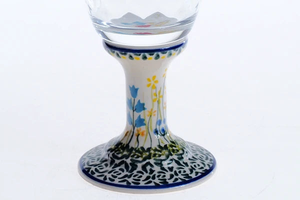 Glasbägare med keramikfot 1-43 ur MILLENA (0-serie) 350ml