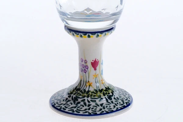 Glasbägare med keramikfot 1-43 ur MILLENA (0-serie) 350ml