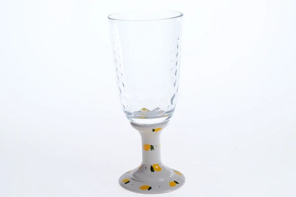 Glasbägare med keramikfot 1-43 ur MILLENA (0-serie) 350ml