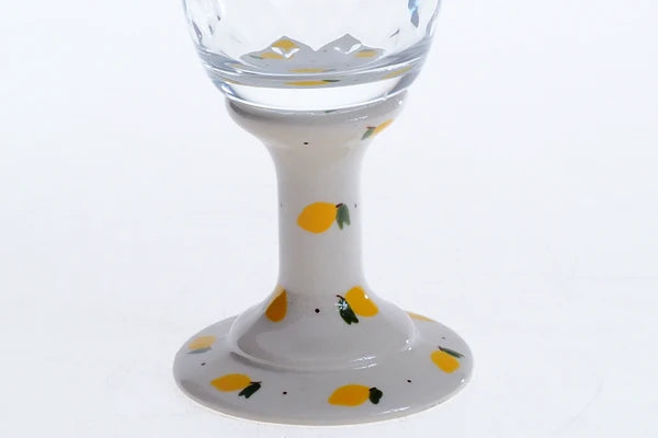 Glasbägare med keramikfot 1-43 ur MILLENA (0-serie) 350ml