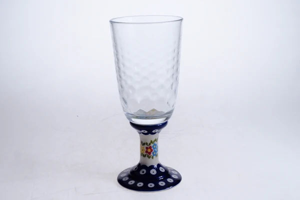 Glasbägare med keramikfot 1-43 ur MILLENA (0-serie) 350ml