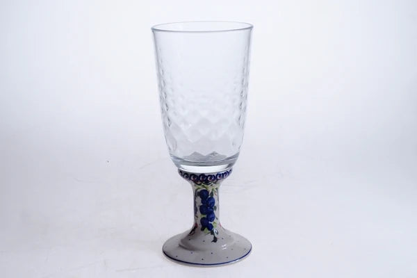 Glasbägare med keramikfot 1-43 ur MILLENA (0-serie) 350ml