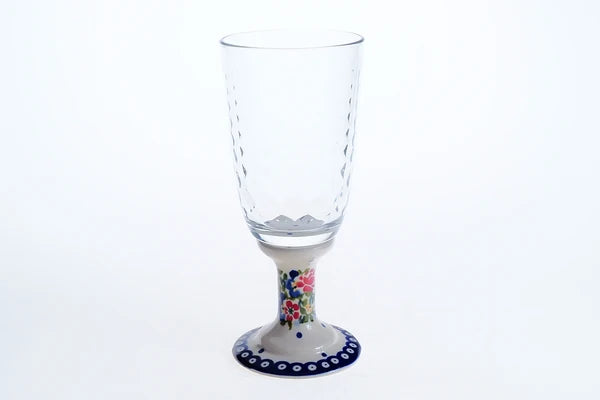 Glasbägare med keramikfot 1-43 ur MILLENA (0-serie) 350ml