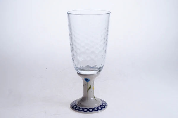 Glasbägare med keramikfot 1-43 ur MILLENA (0-serie) 350ml