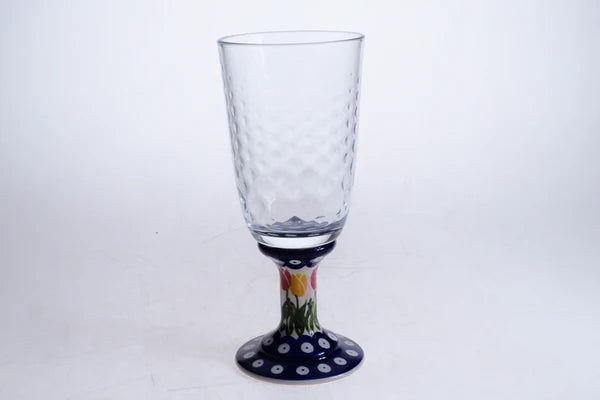 Glasbägare med keramikfot 1-43 ur MILLENA (0-serie) 350ml