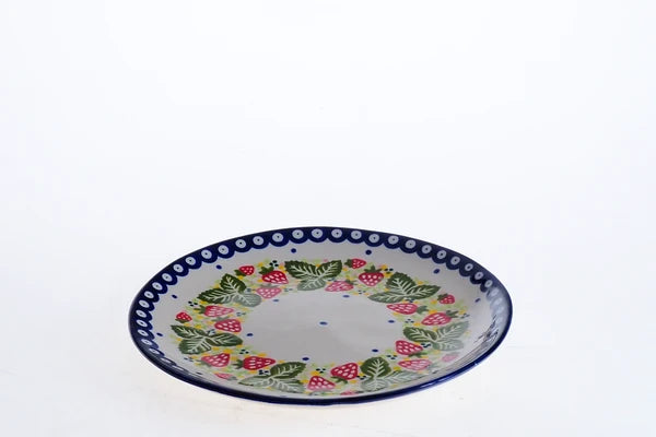 Handgjord assiett 4-01 ur MILLENA Ø190mm