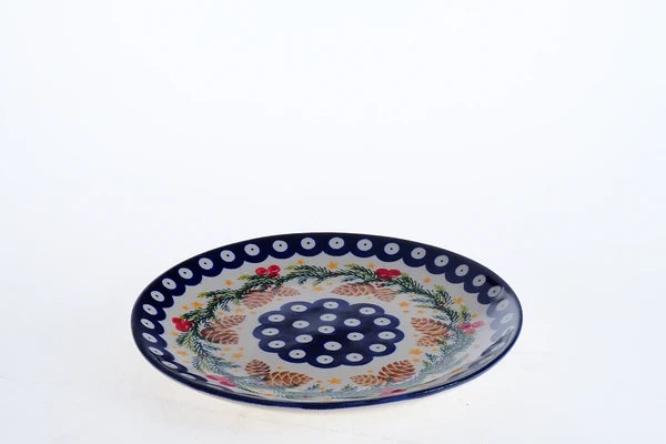 Handgjord assiett 4-01 ur MILLENA Ø190mm