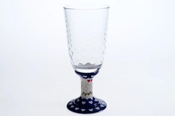 Glasbägare med keramikfot 1-43 ur MILLENA (0-serie) 350ml