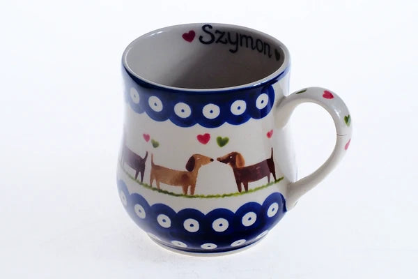 Handgjord mugg 1-66 ur MILLENA 0.35L