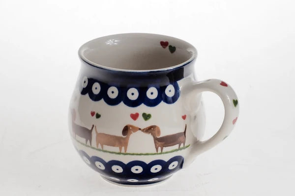 Handgjord mugg 1-17 ur MILLENA 0.35L