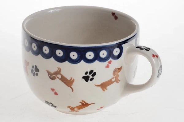 Handgjord mugg 1-28 ur MILLENA 0.6L