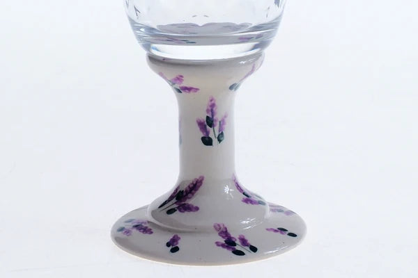Glasbägare med keramikfot 1-43 ur MILLENA (0-serie) 350ml