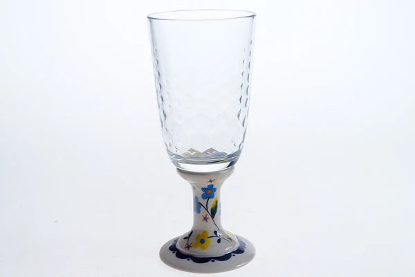 Glasbägare med keramikfot 1-43 ur MILLENA (0-serie) 350ml
