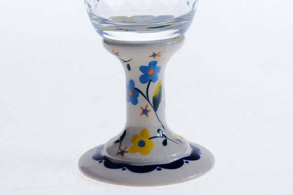 Glasbägare med keramikfot 1-43 ur MILLENA (0-serie) 350ml