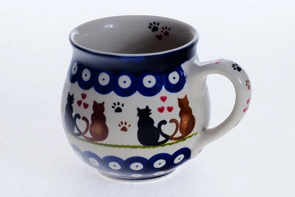 Handgjord mugg 1-17 ur MILLENA 0.35L