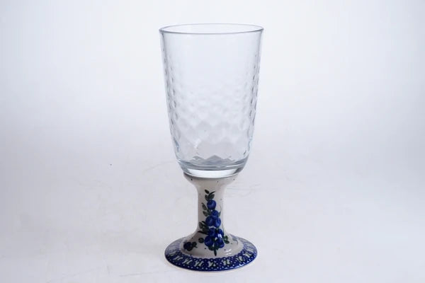 Glasbägare med keramikfot 1-43 ur MILLENA (0-serie) 350ml