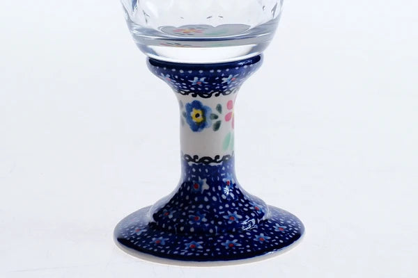 Glasbägare med keramikfot 1-43 ur MILLENA (0-serie) 350ml