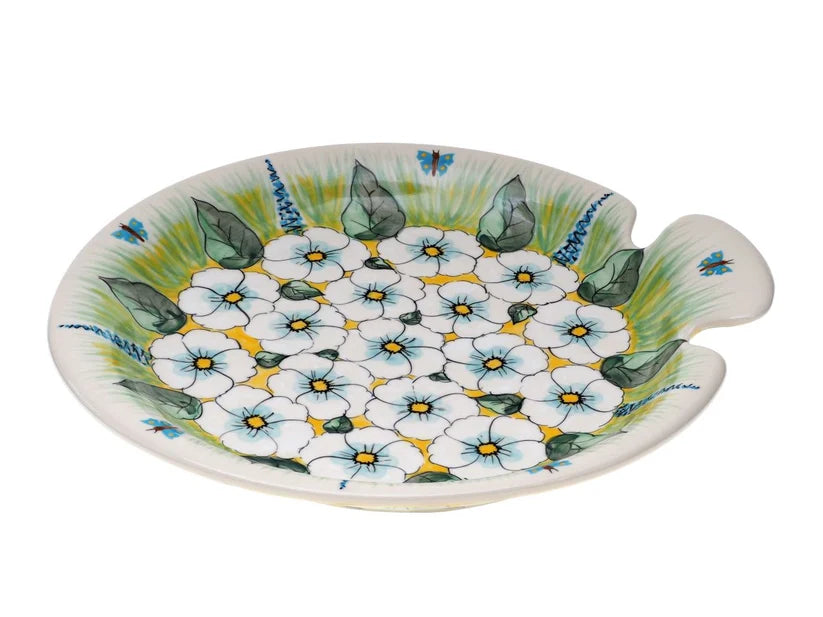 Handgjord fisk tallrik 4-45 ur MILLENA Ø290mm