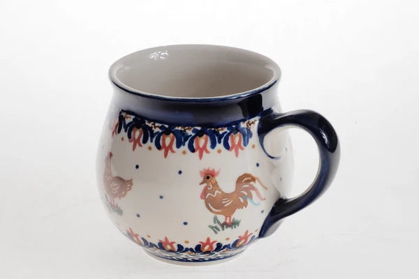 Handgjord mugg 1-17 ur MILLENA 0.35L