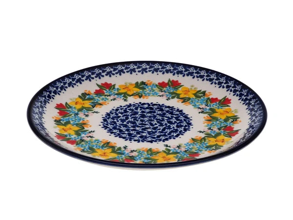 Handgjord assiett 4-01 ur MILLENA Ø190mm