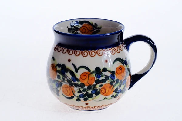 Handgjord mugg 1-17 ur MILLENA 0.35L