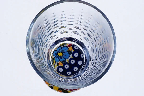 Glasbägare med keramikfot 1-43 ur MILLENA (B-serie) 350ml