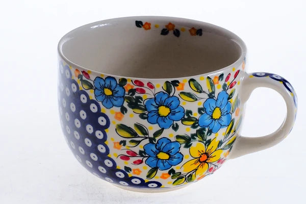 Handgjord mugg 1-28 ur MILLENA 0.6L