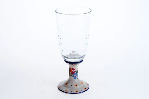 Glasbägare med keramikfot 1-43 ur MILLENA (B-serie) 350ml