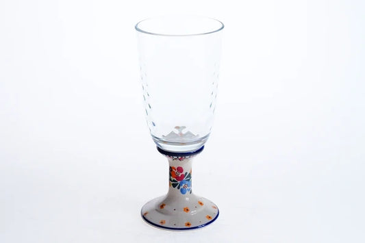 Glasbägare med keramikfot 1-43 ur MILLENA (B-serie) 350ml