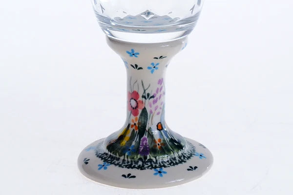 Glasbägare med keramikfot 1-43 ur MILLENA (B-serie) 350ml