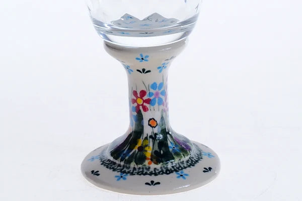 Glasbägare med keramikfot 1-43 ur MILLENA (B-serie) 350ml