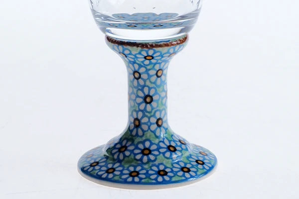 Glasbägare med keramikfot 1-43 ur MILLENA (B-serie) 350ml