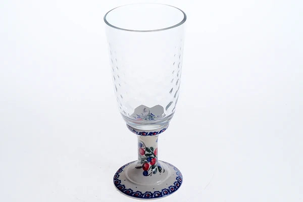 Glasbägare med keramikfot 1-43 ur MILLENA (B-serie) 350ml