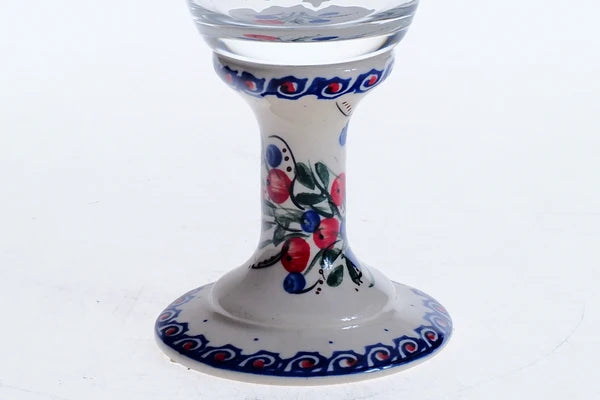 Glasbägare med keramikfot 1-43 ur MILLENA (B-serie) 350ml