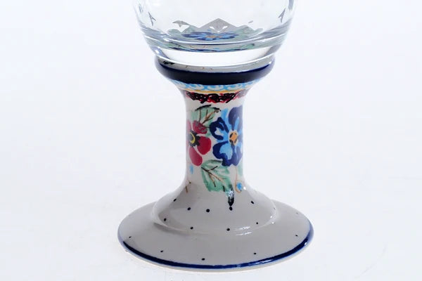 Glasbägare med keramikfot 1-43 ur MILLENA (B-serie) 350ml