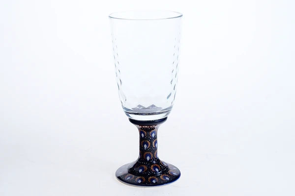 Glasbägare med keramikfot 1-43 ur MILLENA (B-serie) 350ml
