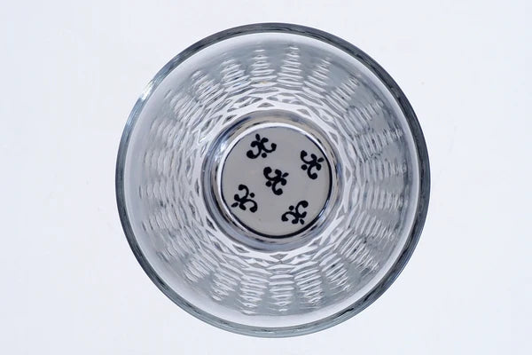 Glasbägare med keramikfot 1-43 ur MILLENA (B-serie) 350ml