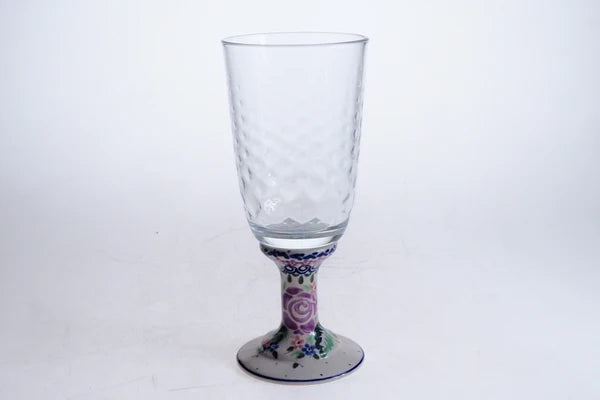 Glasbägare med keramikfot 1-43 ur MILLENA (U-serie) 350ml
